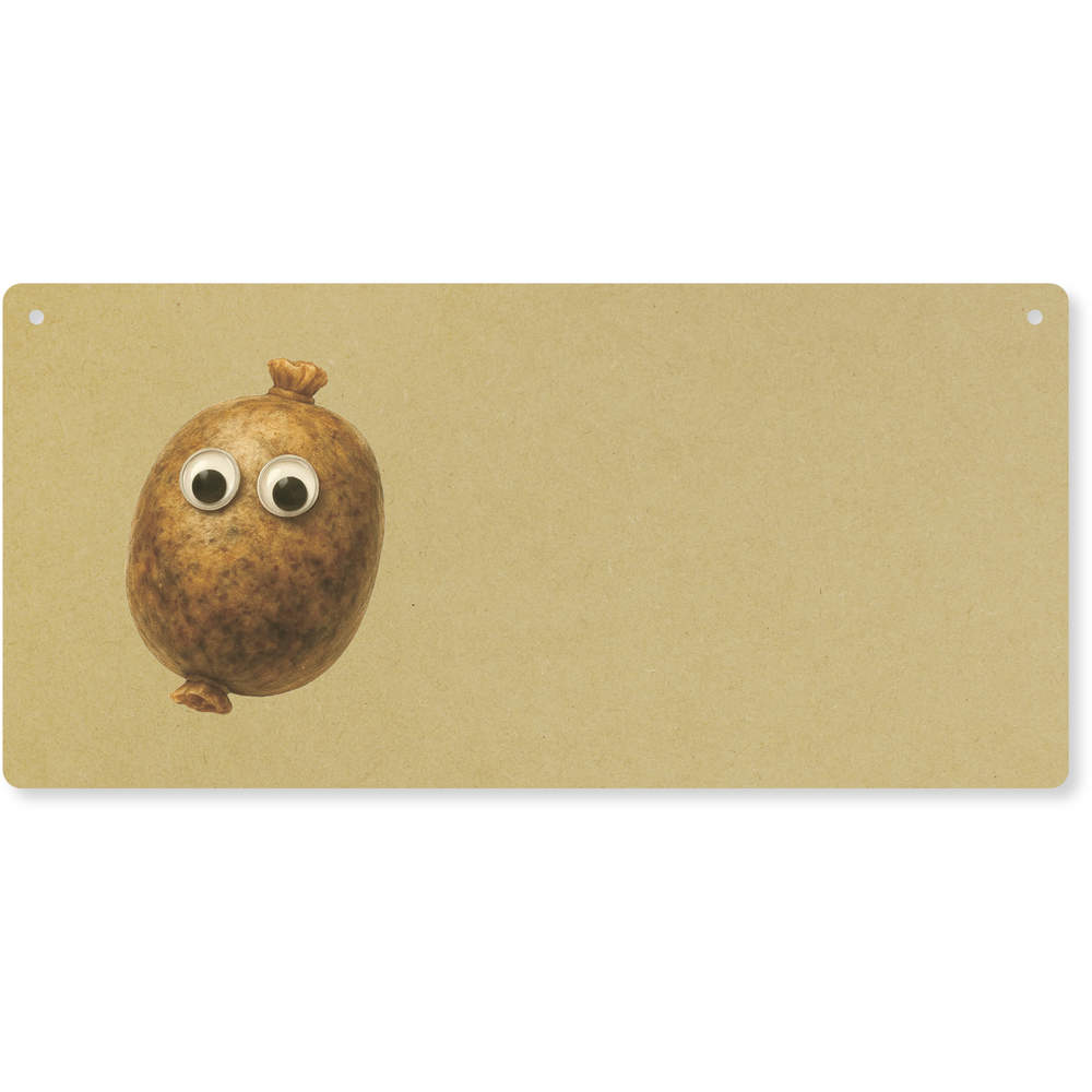 'Funny Haggis' Door Plaque / Wall Sign - Decorative Hanging Sign for Bedrooms, Homes, Offices and Gifts (DP00072963)