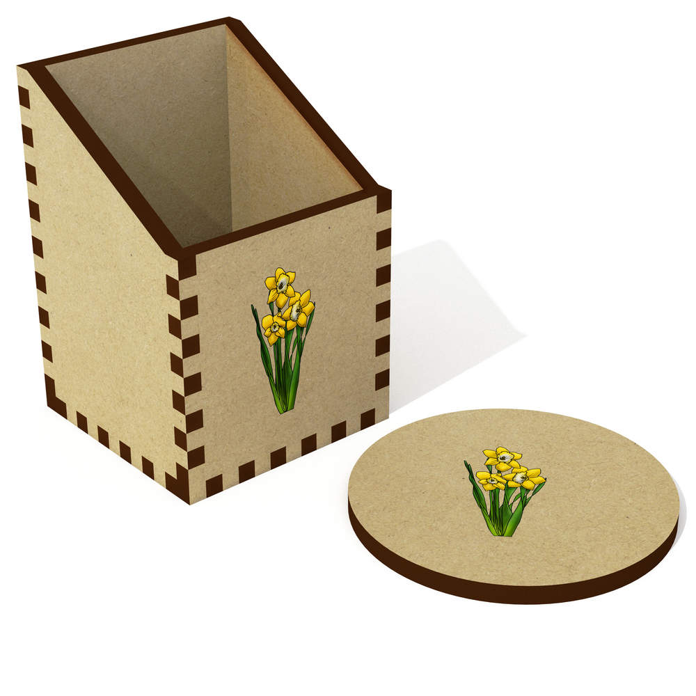 'Daffodils' Desk Tidy / Pencil Holder (DT00096453)