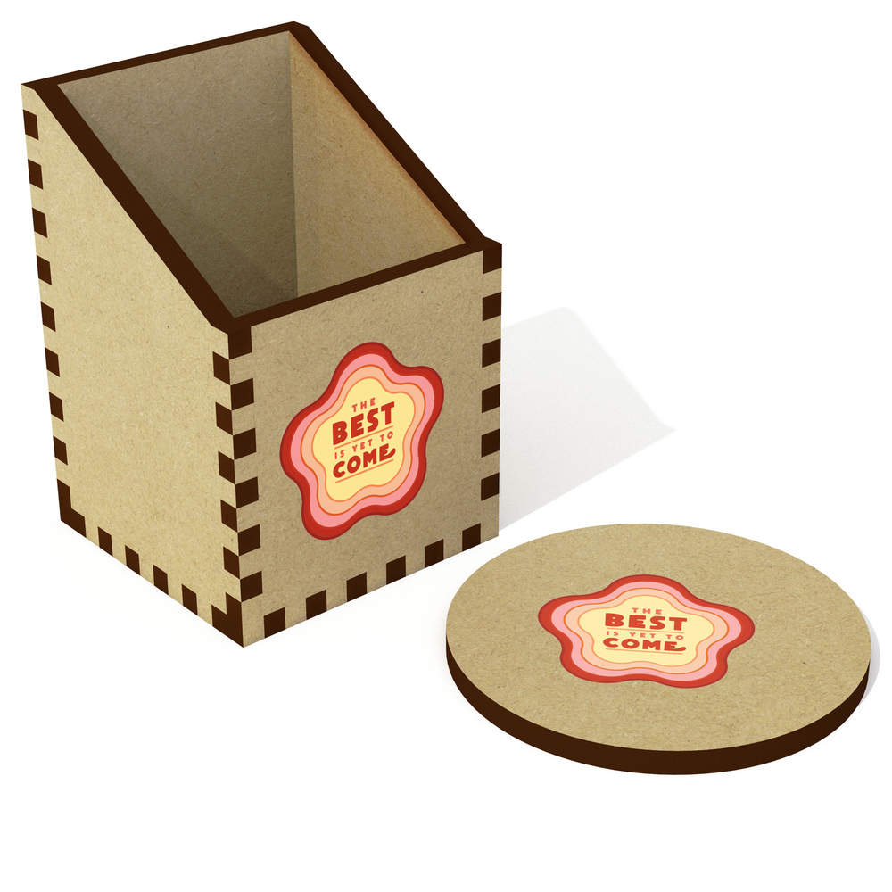 'The Best is Yet to Come' Desk Tidy / Pencil Holder (DT00100900)