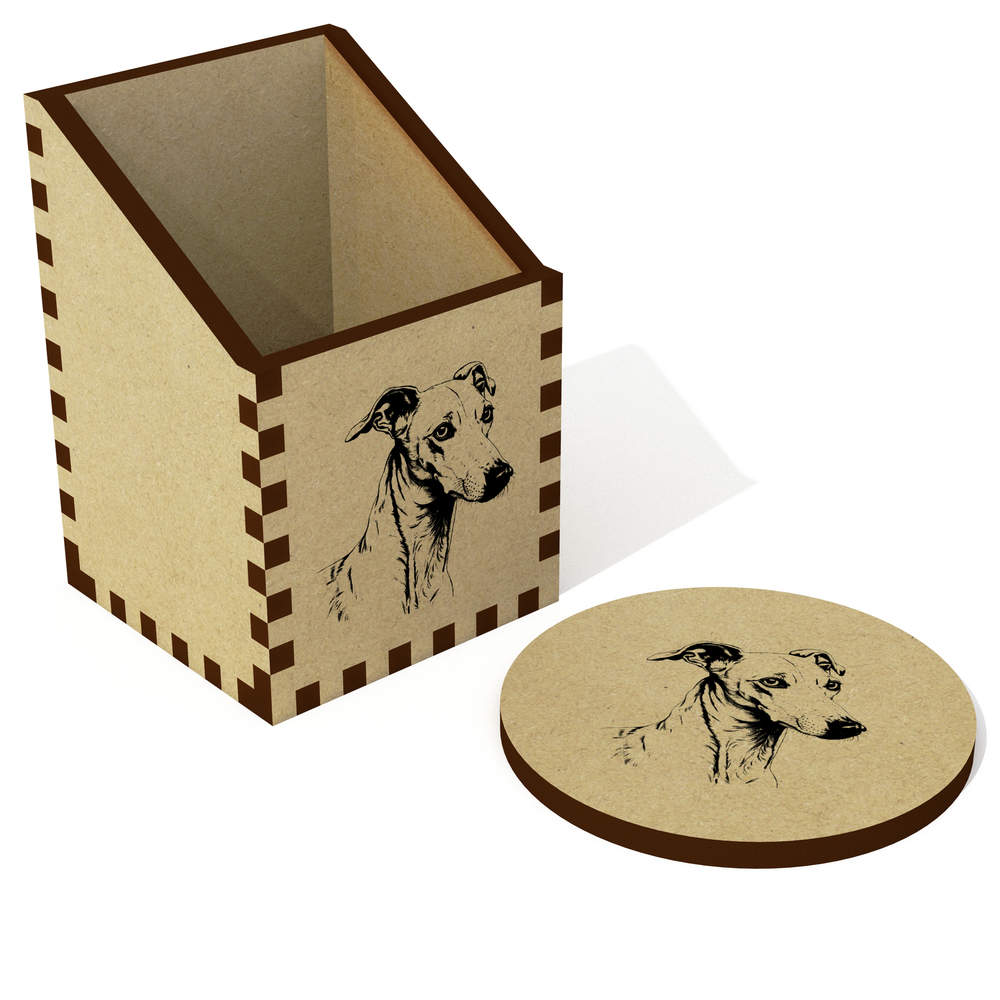 'greyhound' Desk Tidy / Pencil Holder (DT00104533)