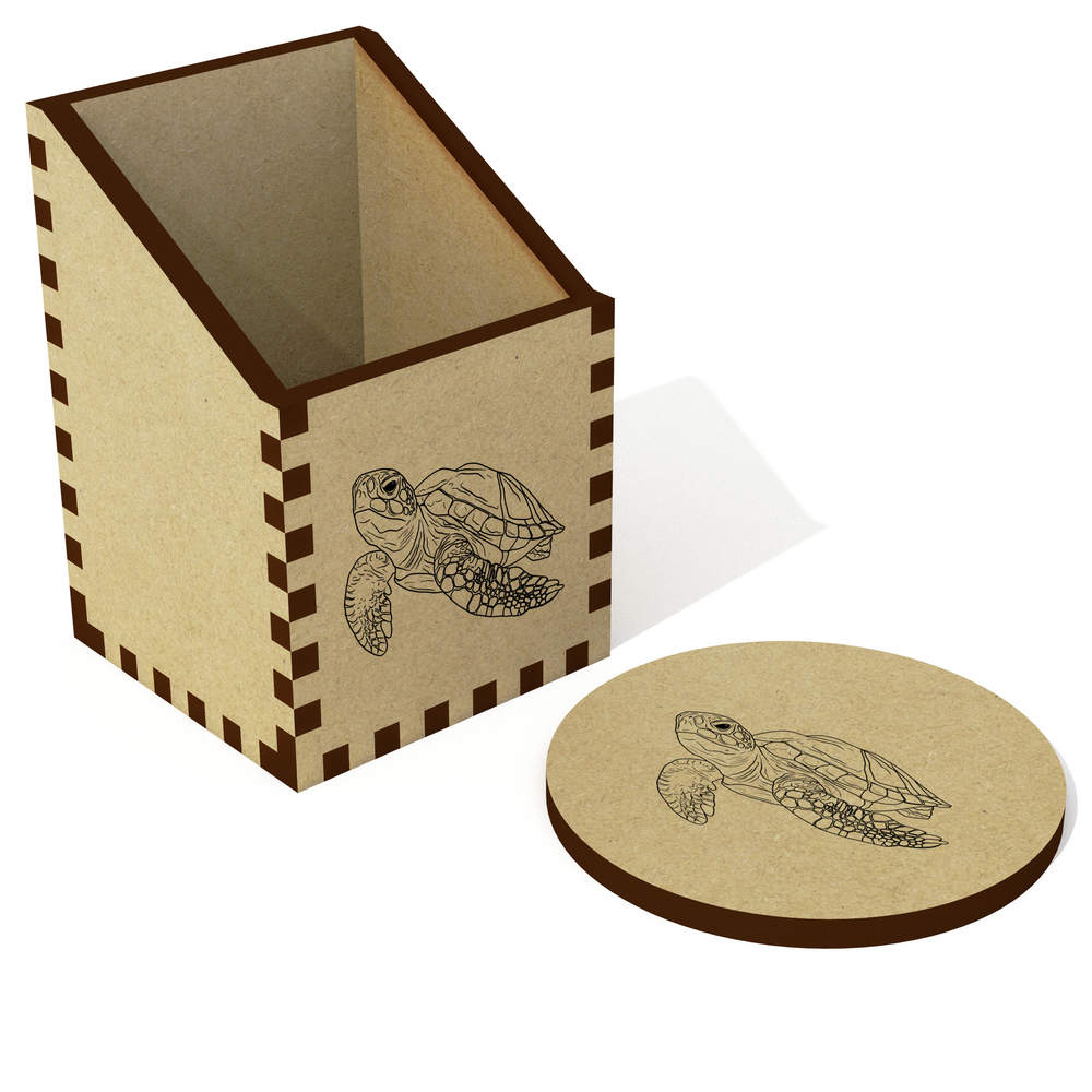 'Sea Turtle' Desk Tidy / Pencil Holder (DT00107466)