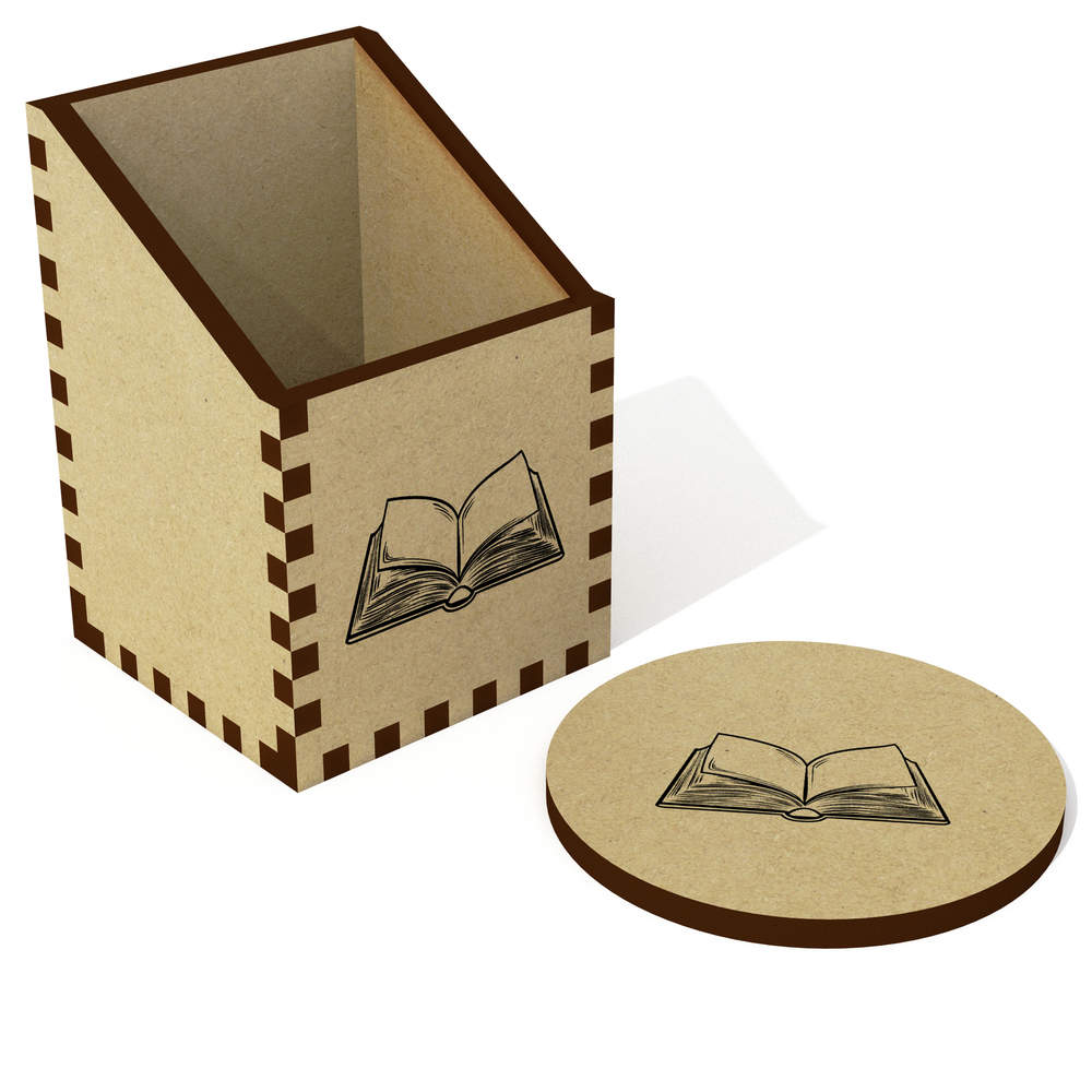 'Open Book' Desk Tidy / Pencil Holder (DT00110141)