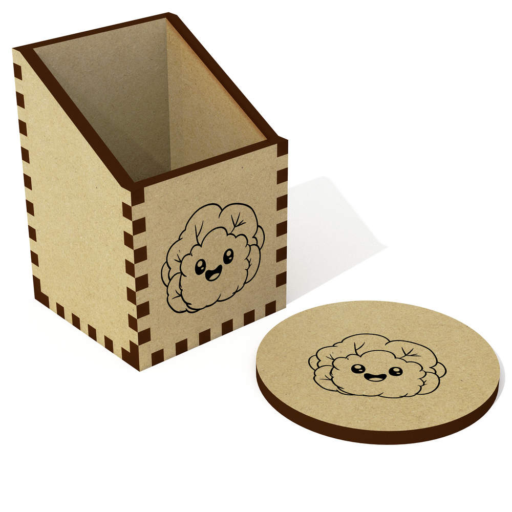 'Cute Lettuce' Desk Tidy / Pencil Holder (DT00112640)