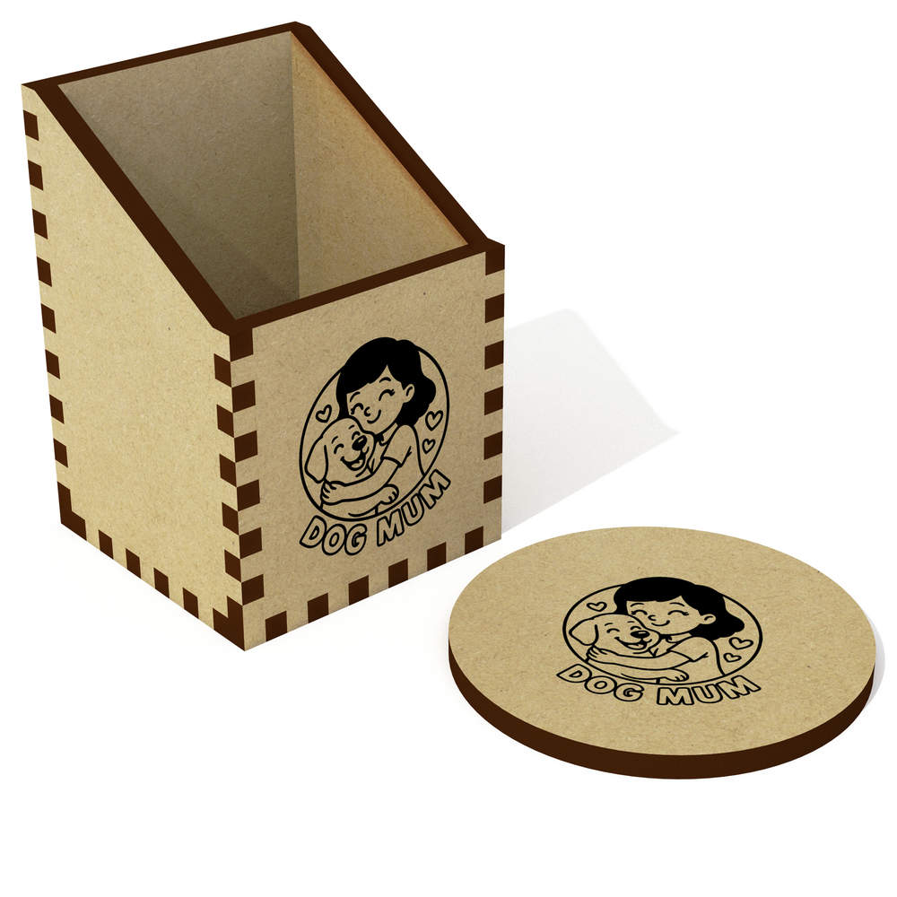 'Dog Mum' Desk Tidy / Pencil Holder (DT00114569)