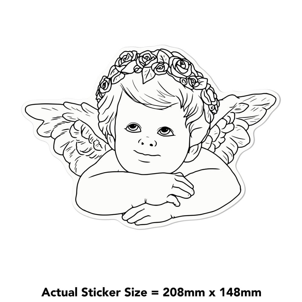 'Cheerful Cherub' Decal Stickers (DW040630) - Picture 21 of 30