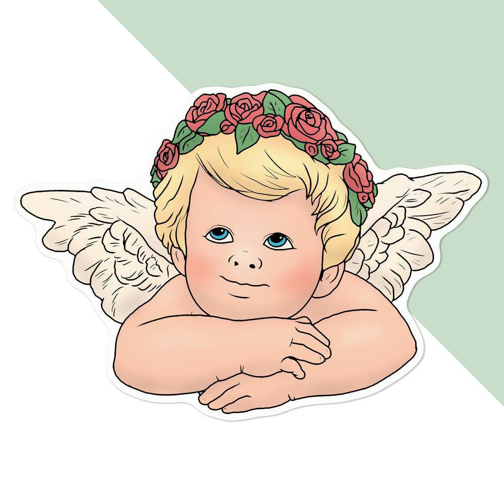 'Cheerful Cherub' Decal Stickers (DW040631) - Picture 19 of 30