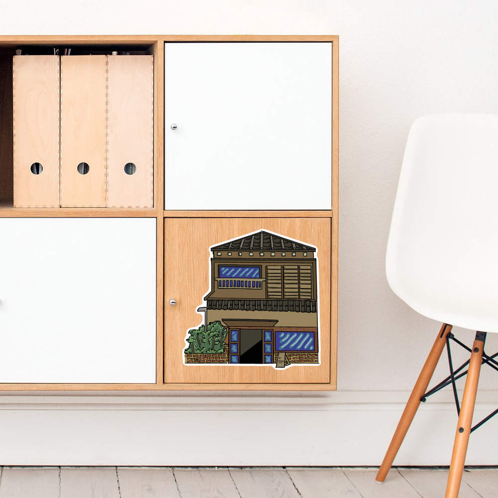'Plain Japanese Storefront' Decal Stickers (DW044842) - Picture 20 of 30