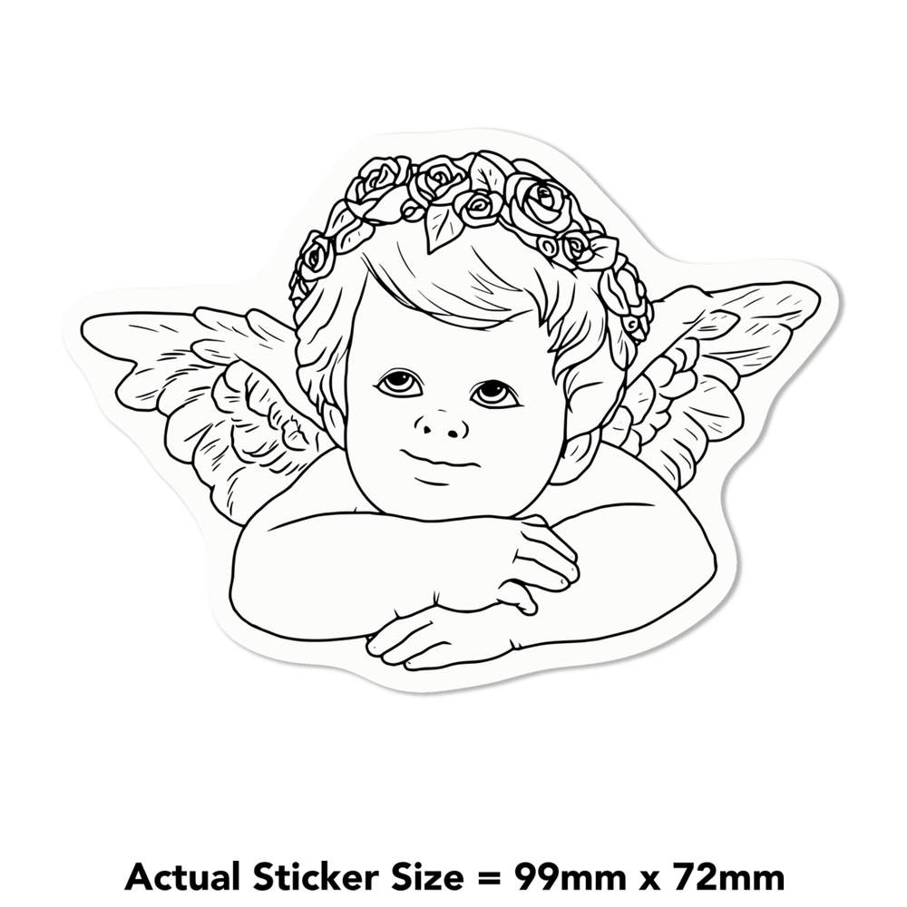 'Cheerful Cherub' Decal Stickers (DW040630) - Picture 15 of 30