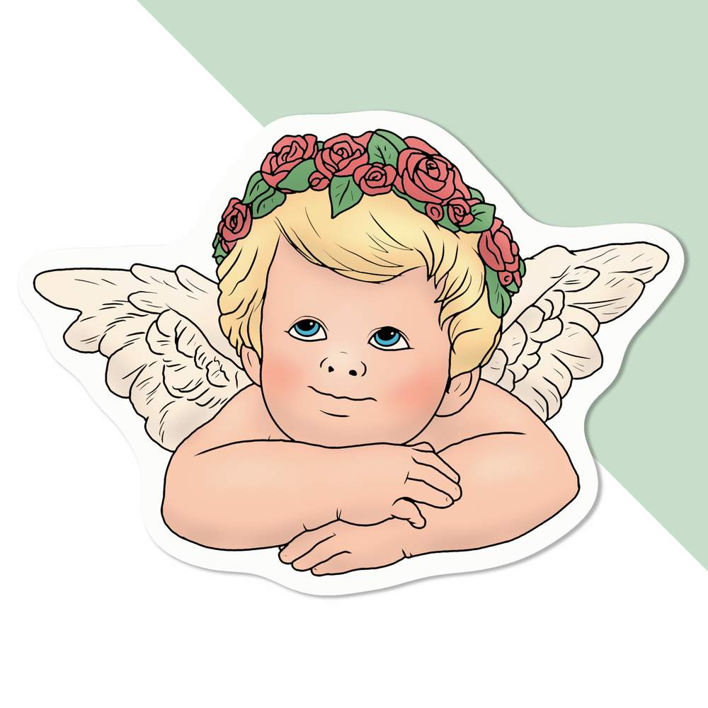 'Cheerful Cherub' Decal Stickers (DW040631) - Picture 13 of 30
