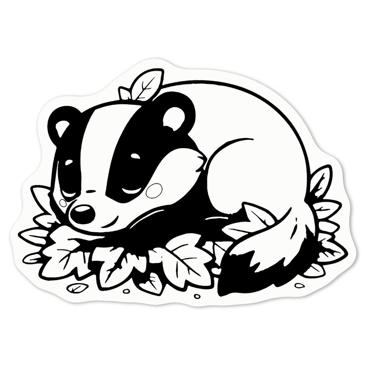 Aufkleber Sticker "Sleepy Badger" (DW056699) - Bild 13 von 36