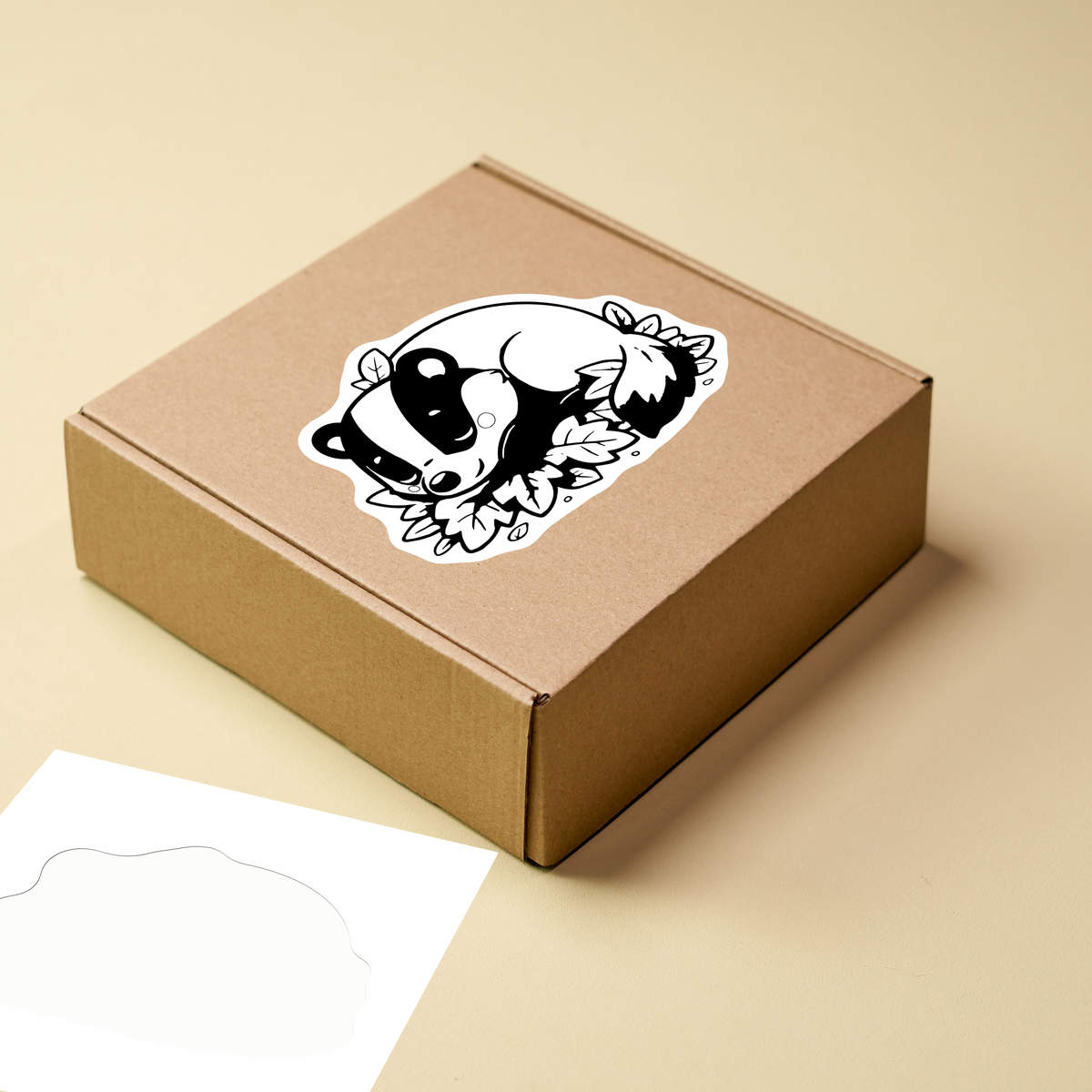 Aufkleber Sticker "Sleepy Badger" (DW056699) - Bild 15 von 36