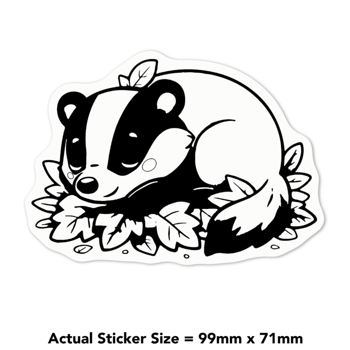 Aufkleber Sticker "Sleepy Badger" (DW056699) - Bild 18 von 36