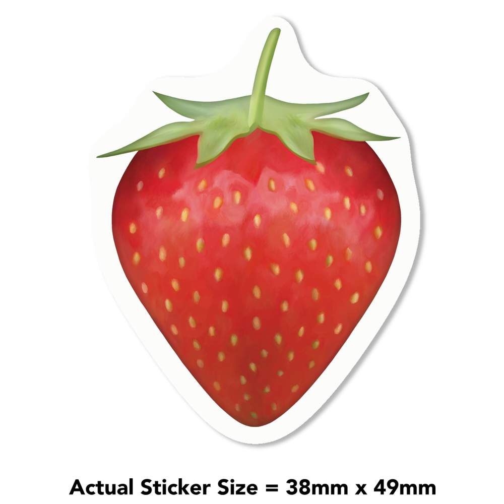 'Strawberry' Decal Stickers (DW023636) - Picture 9 of 30
