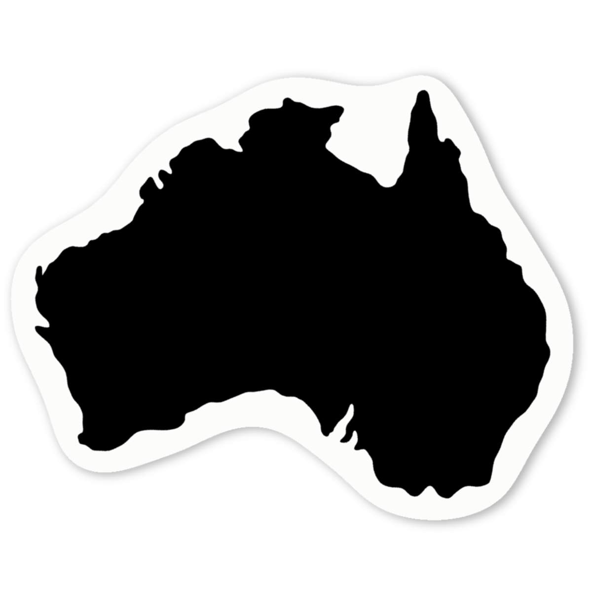 'Australia Country' Premium Vinyl Decal Stickers – Waterproof, Durable & Easy to Apply - Ideal for Cars, Windows, Bins and More (DW037963)