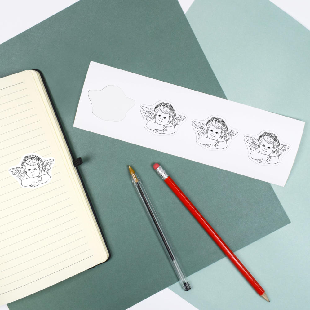 'Cheerful Cherub' Decal Stickers (DW040630) - Picture 8 of 30