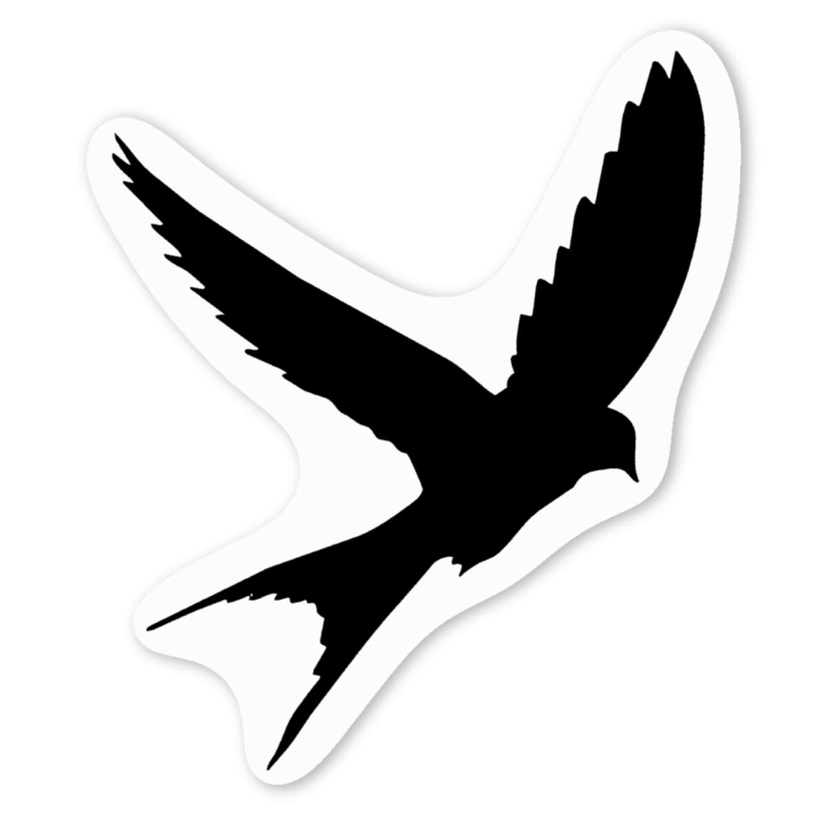 'Swallow' Premium Vinyl Decal Stickers – Waterproof, Durable & Easy to Apply - Ideal for Cars, Windows, Bins and More (DW041420)