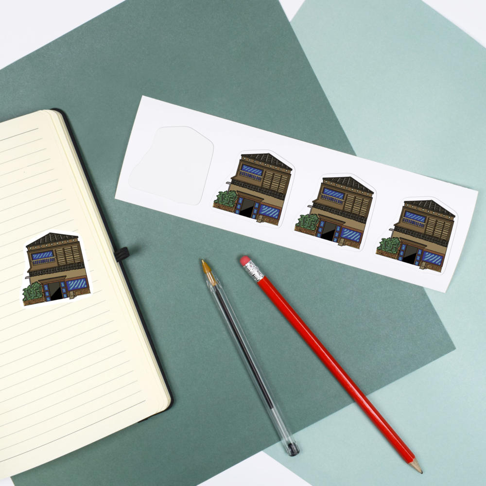 'Plain Japanese Storefront' Decal Stickers (DW044842) - Picture 8 of 30