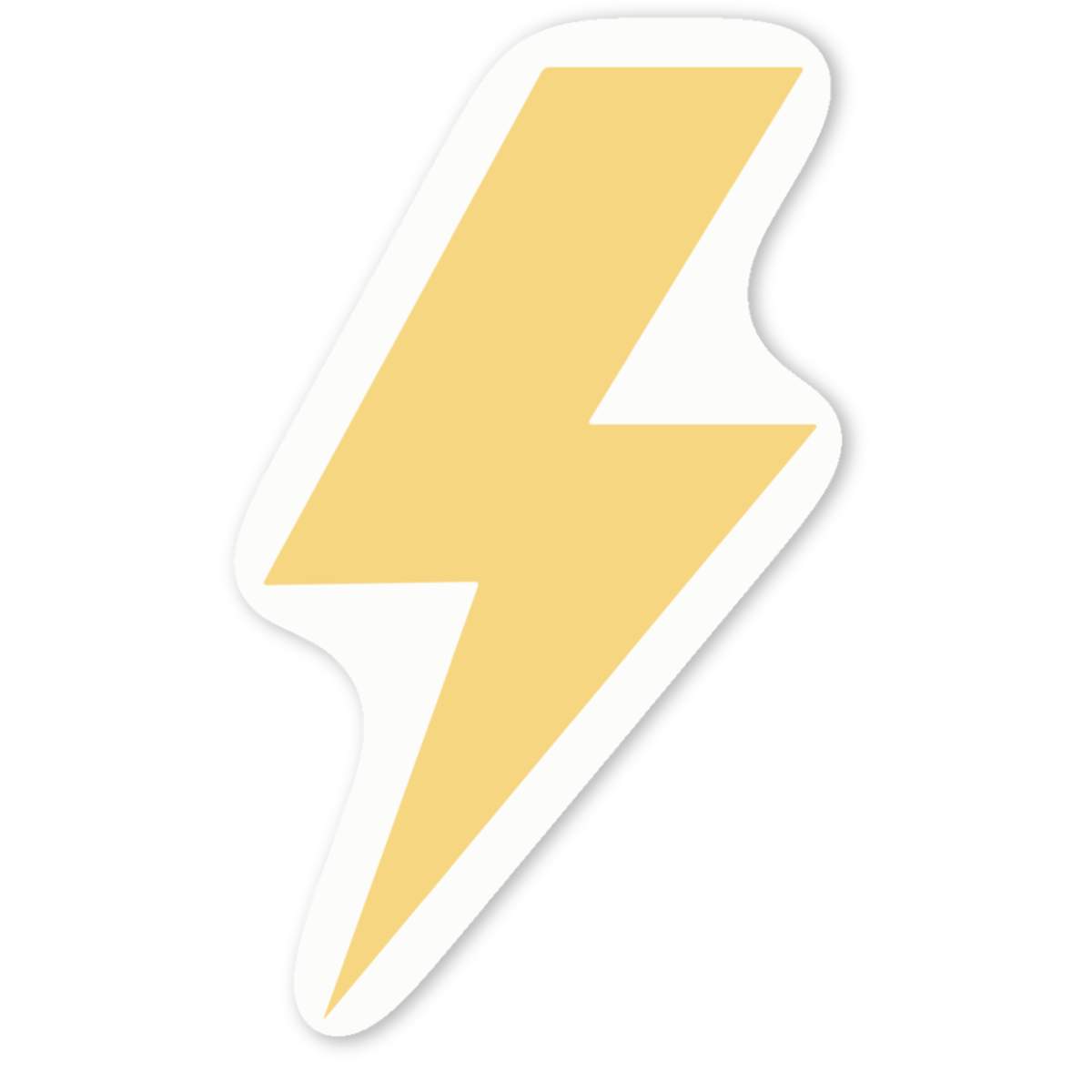 'lightning bolt' Premium Vinyl Decal Stickers – Waterproof, Durable & Easy to Apply - Ideal for Cars, Windows, Bins and More (DW053854)