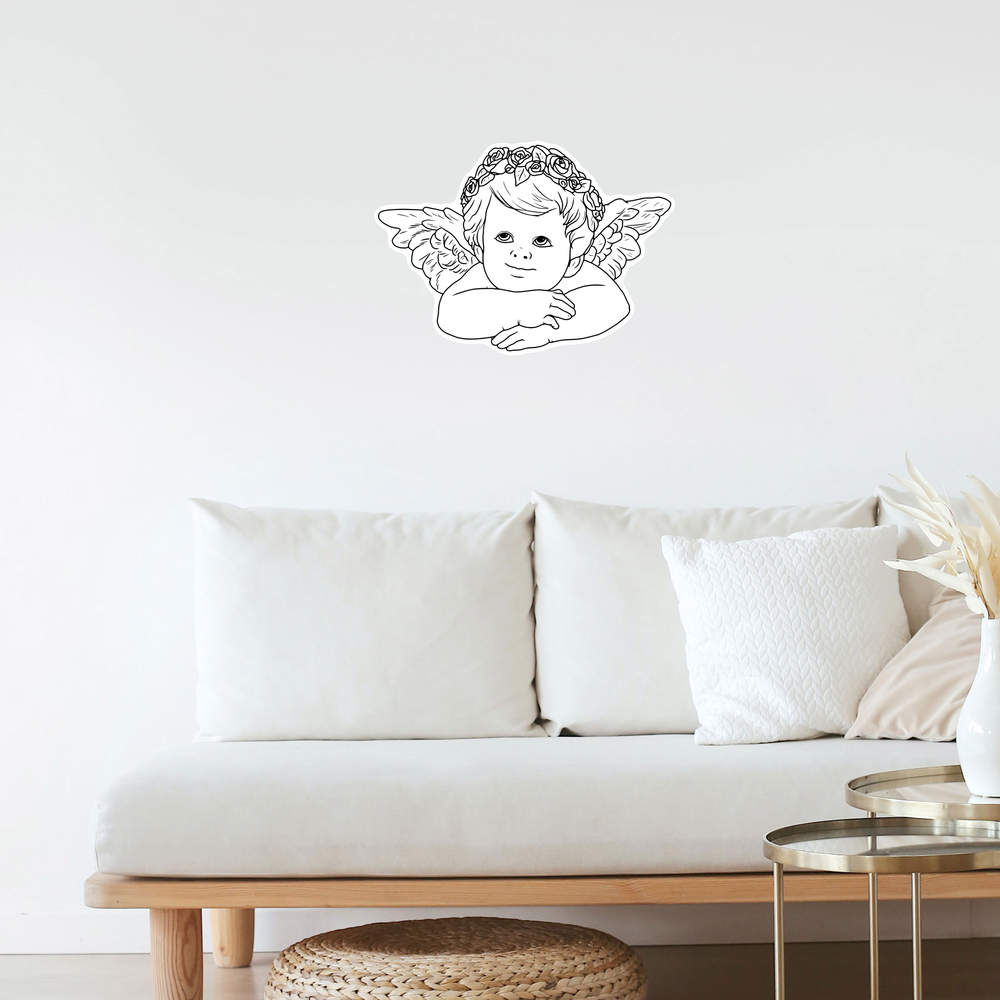 'Cheerful Cherub' Decal Stickers (DW040630) - Picture 30 of 30