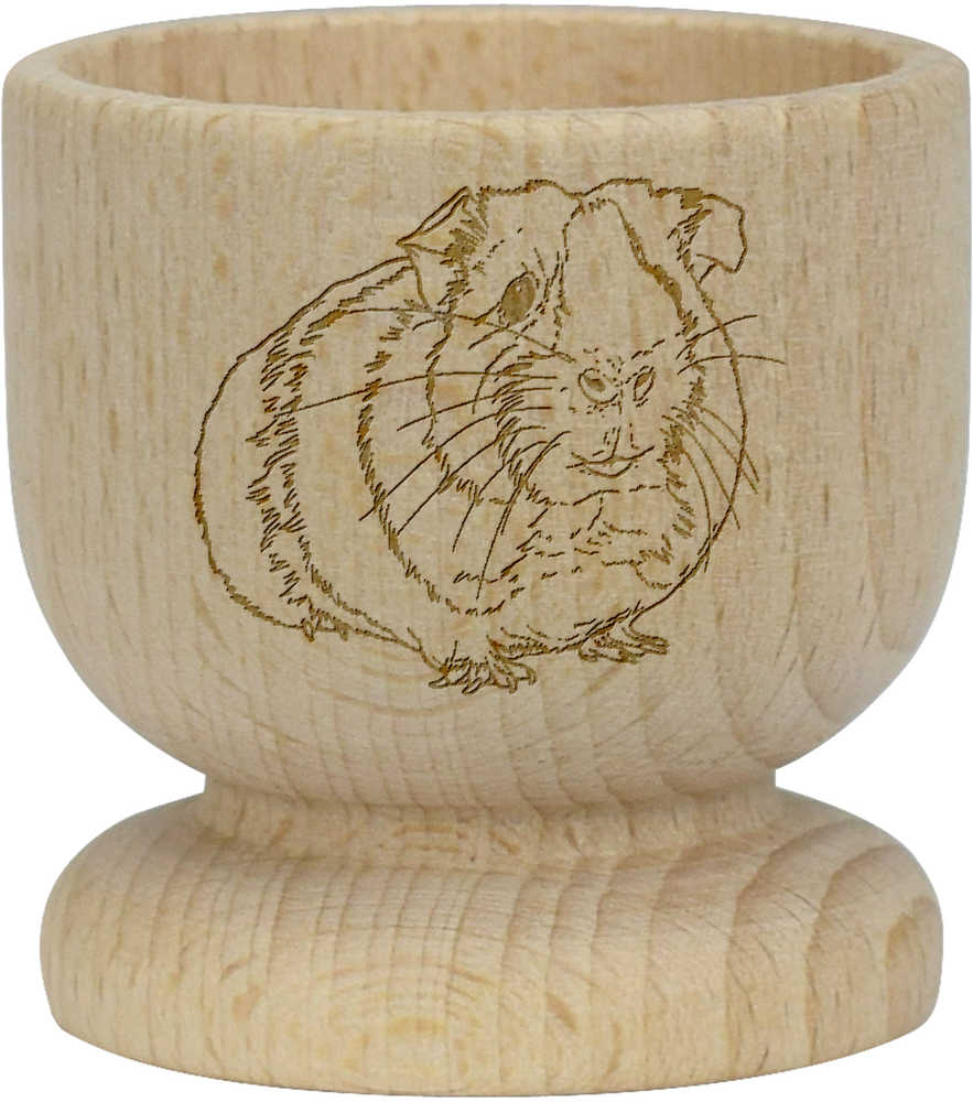 'Guinea Pig' Wooden Egg Cup (EC00018898)