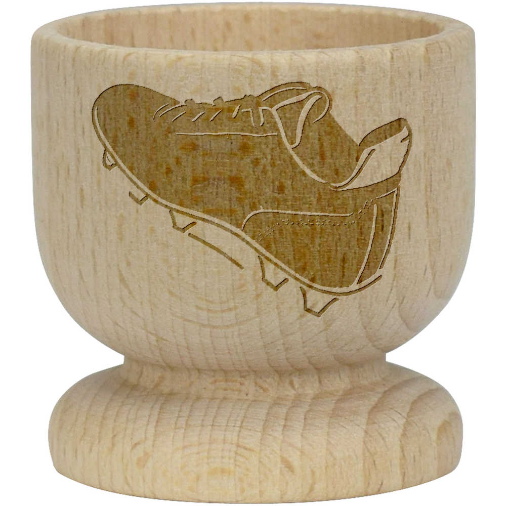 'Football Boot' Wooden Egg Cup (EC00025652)