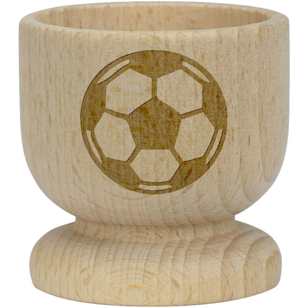 'Sports Football' Wooden Egg Cup (EC00031028)