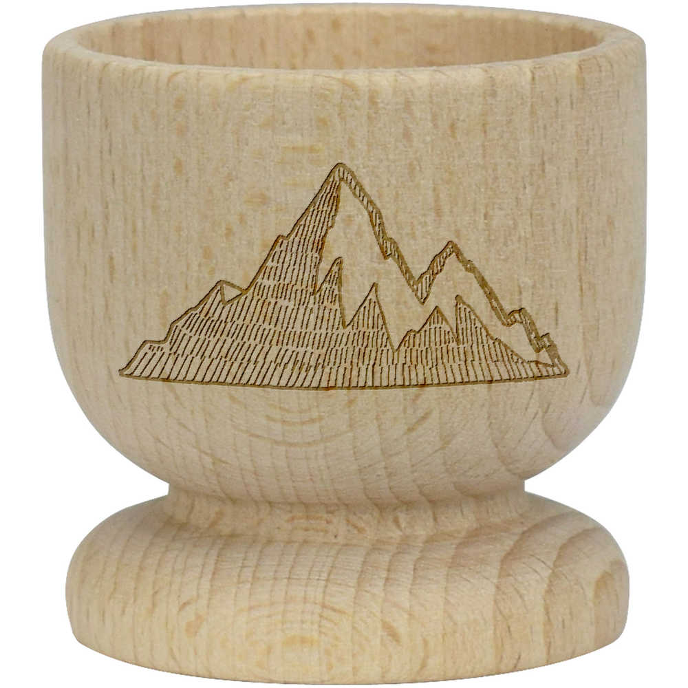 'Mountain Tops' Wooden Egg Cup (EC00032239)