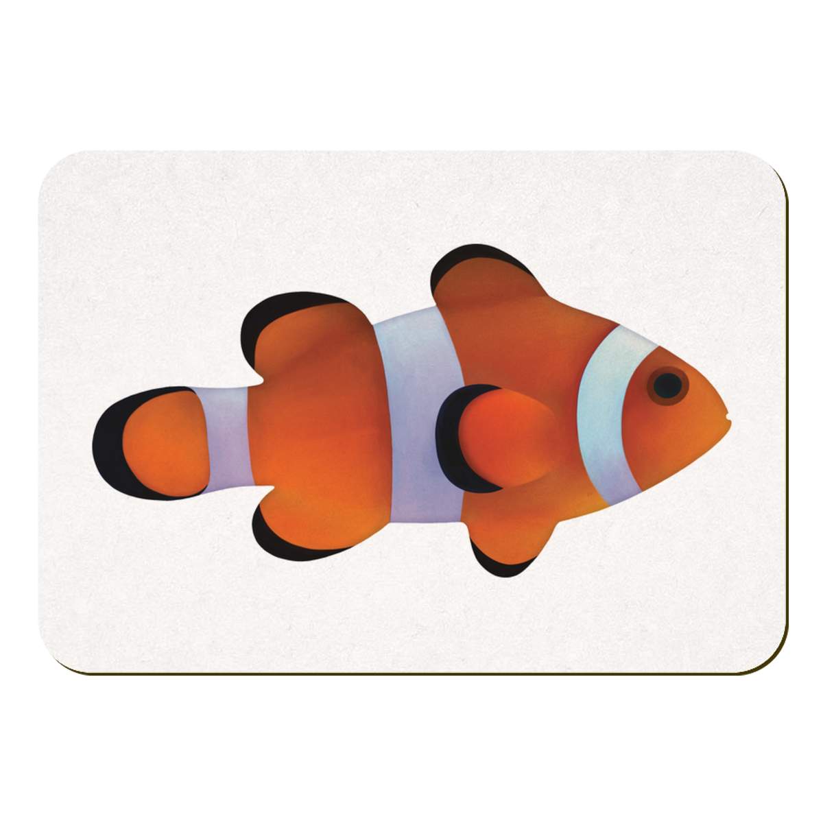 'Clownfish' Fridge Magnet - 70mm x 49mm - Decorative Refrigerator & Whiteboard Magnet for Home, Kitchen or Office (FM00044209)