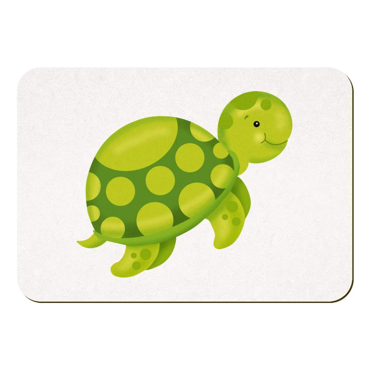 'Turtle' Rectangular Fridge Magnet - Decorative Refrigerator & Whiteboard Magnet for Home, Kitchen or Office - 70mm x 49mm (FM00049236)