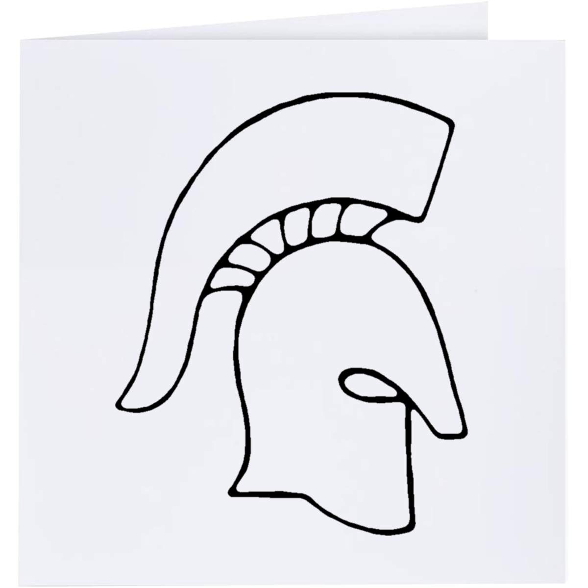 'Roman Helmet' Greeting Cards (GC017696)