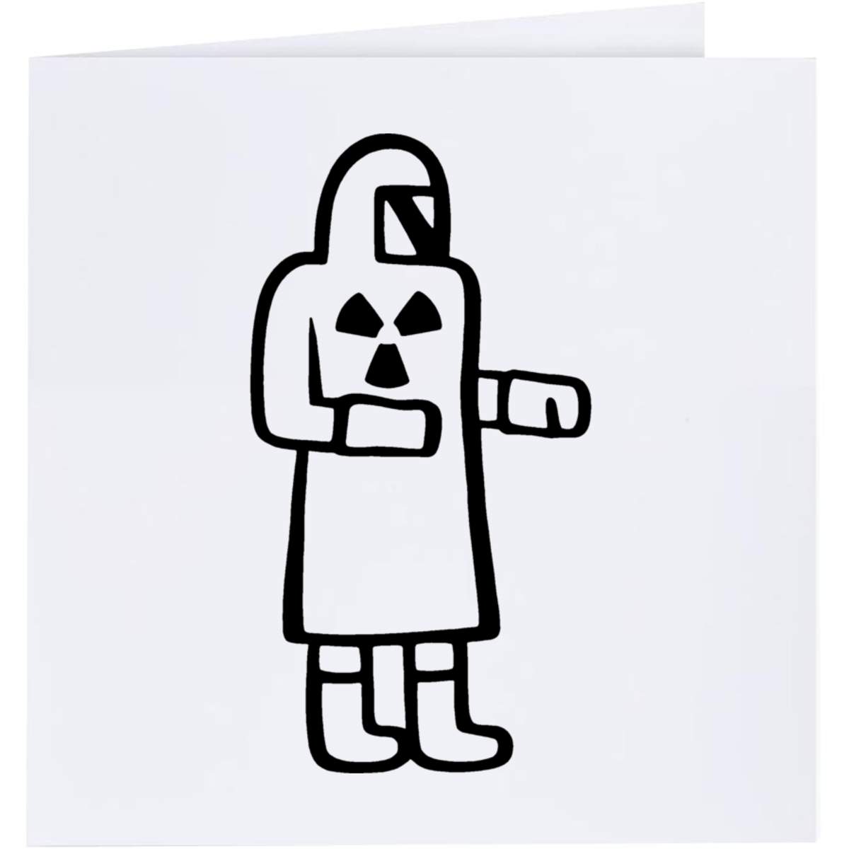 'Radioactive Worker' Greeting Cards (GC023404)