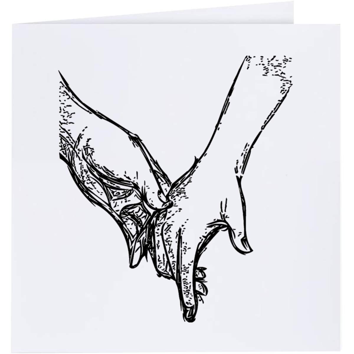 'Holding Hands' Greeting Cards (GC013272)