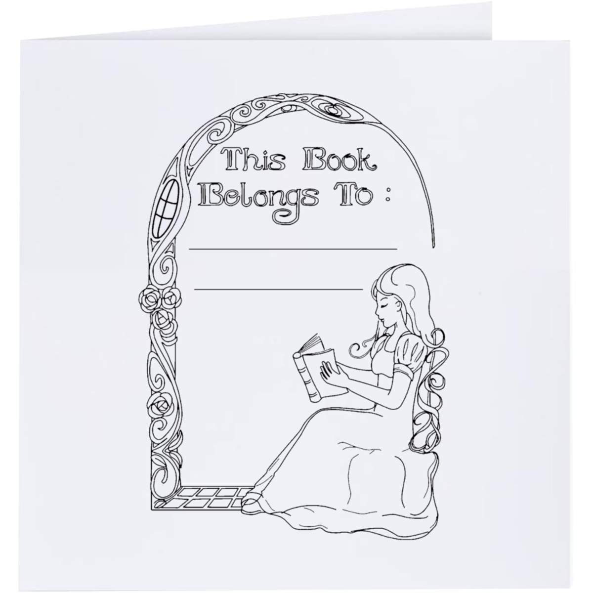 'This Book Belongs To' Greeting Cards (GC004180)