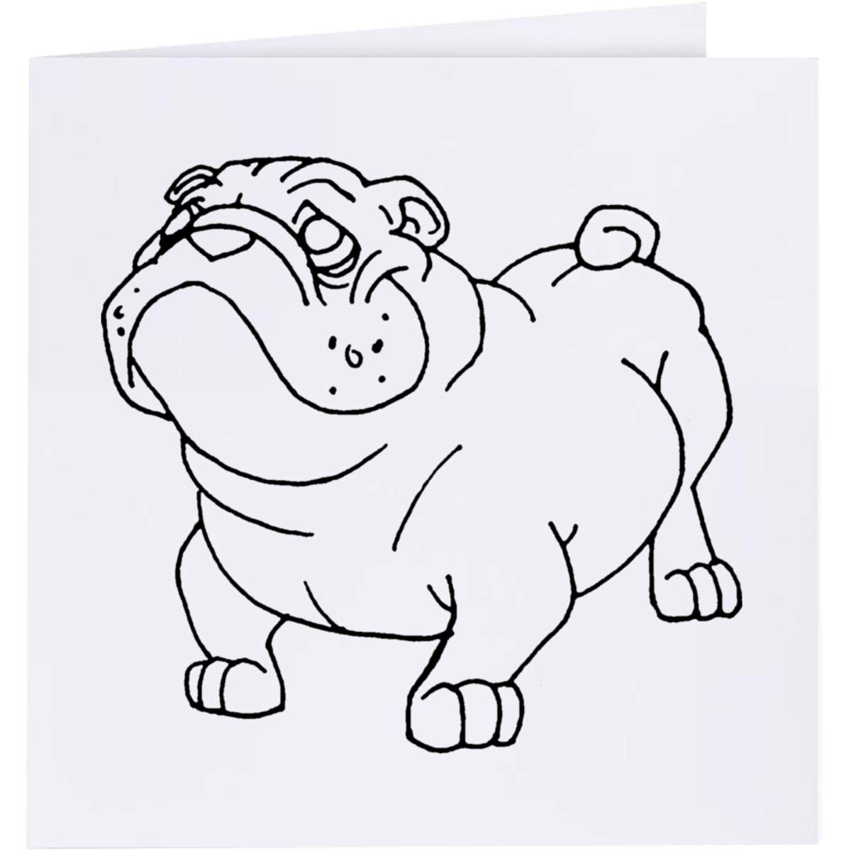 'Bulldog' Greeting Cards (GC002657)