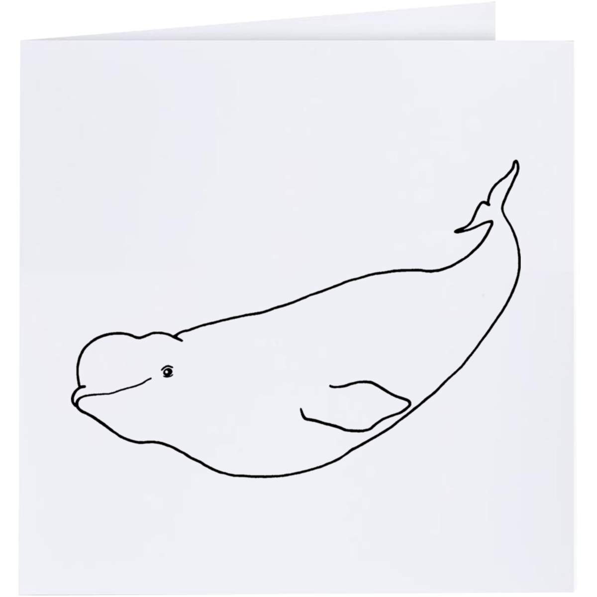 'Beluga Whale' Greeting Cards (GC003284)
