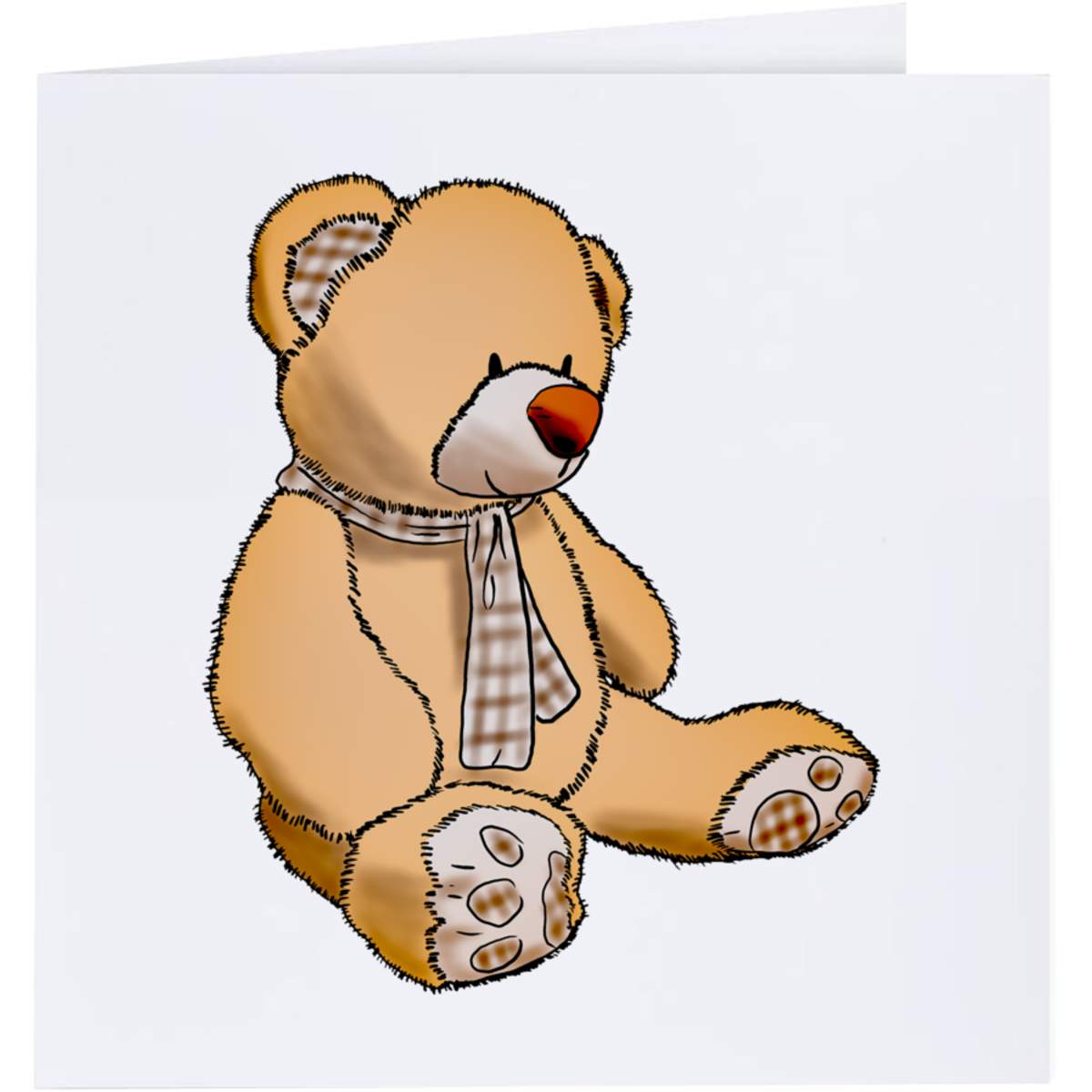 'Teddy Bear' Greeting Cards (GC027016)