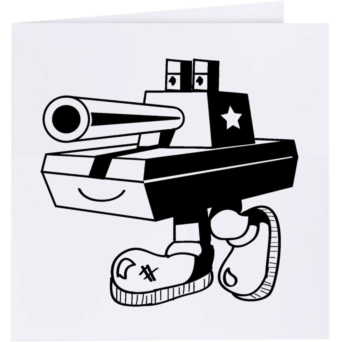 'Tank Boy' Greeting Cards (GC001110)