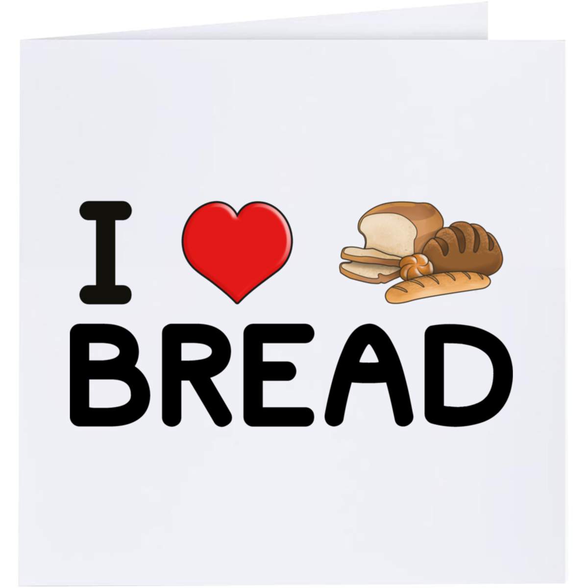 'I Love Bread' Greeting Cards (GC034295)