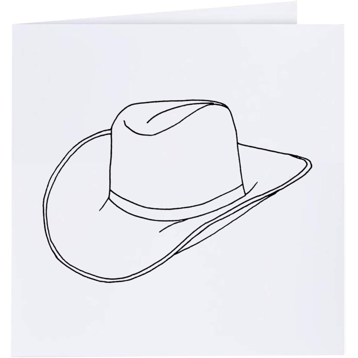 'Cowboy Hat' Greeting Cards (GC035103)