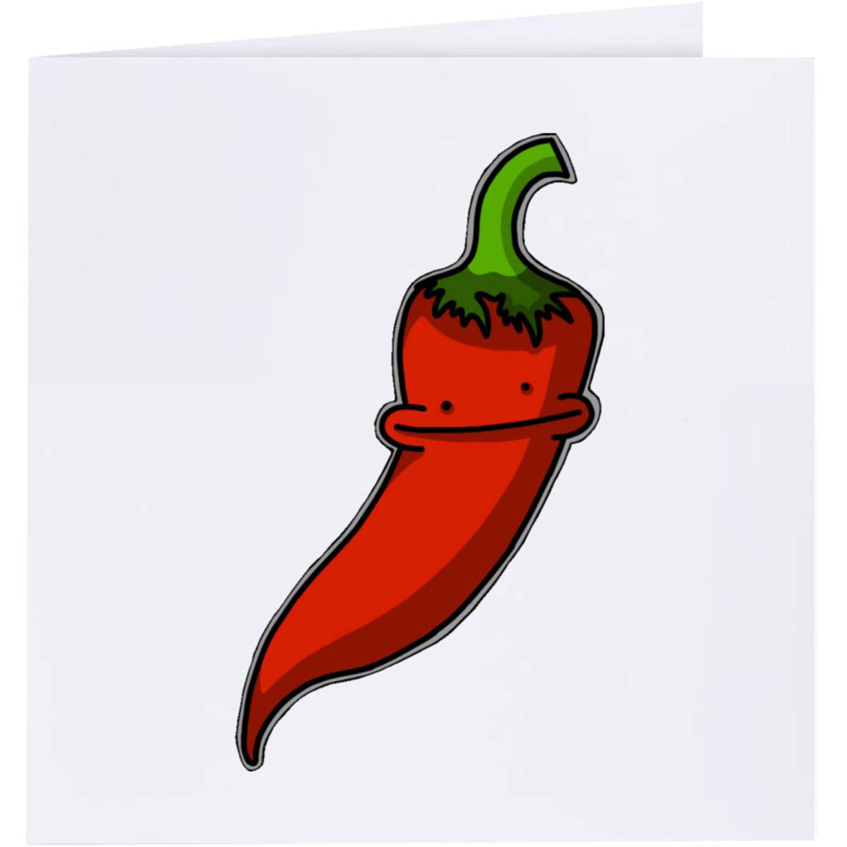 'Chili Pepper Character' Greeting Cards (GC036272)