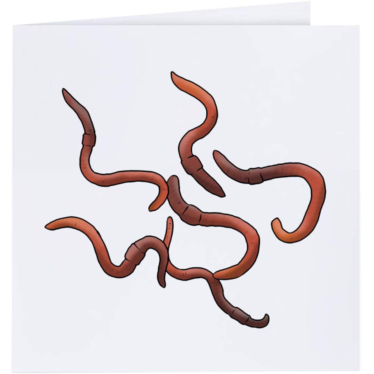 'Earthworms' Greeting Cards (GC037884)