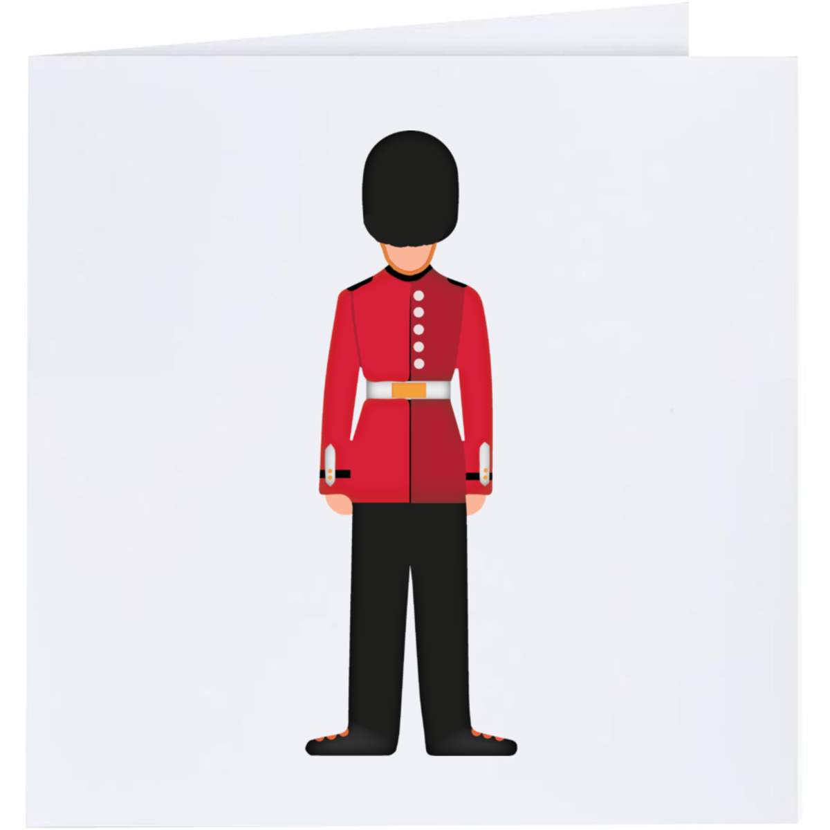 'Royal Guard Soldier' Greeting Cards (GC038093)