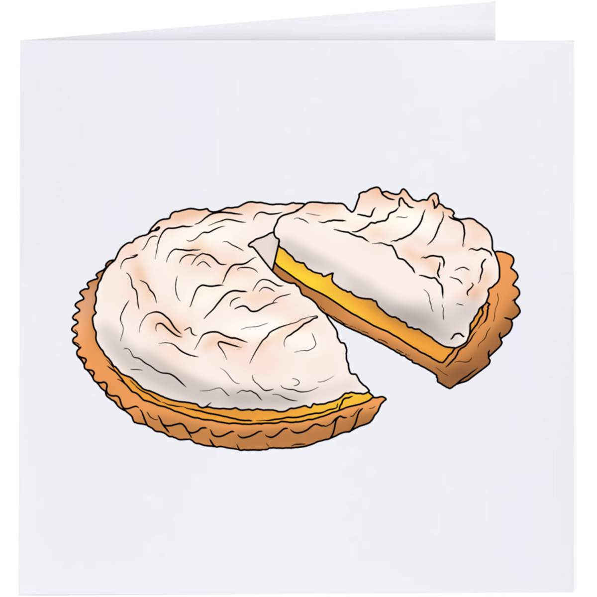 'Lemon Meringue Pie' Greeting Cards (GC038684)
