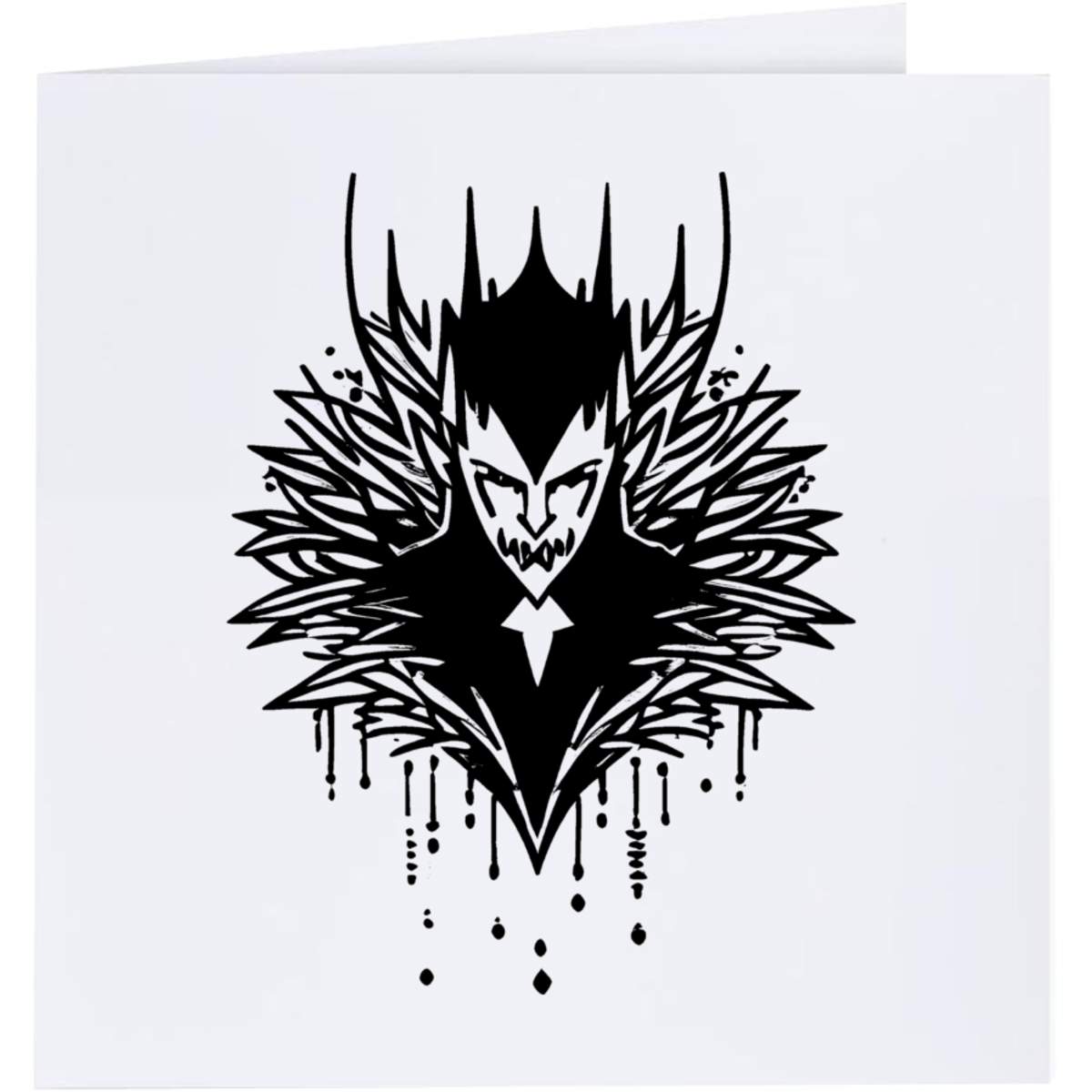 'Evil Vampire' Greeting Cards (GC043771)