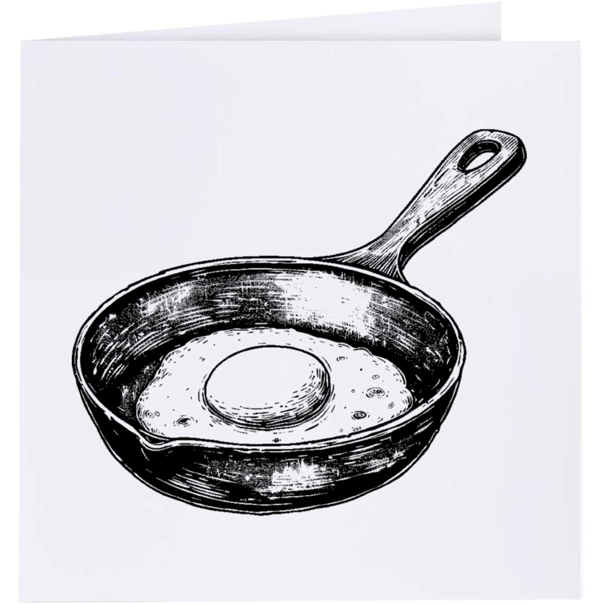 'Egg in Frying Pan' Greeting Cards (GC045723)