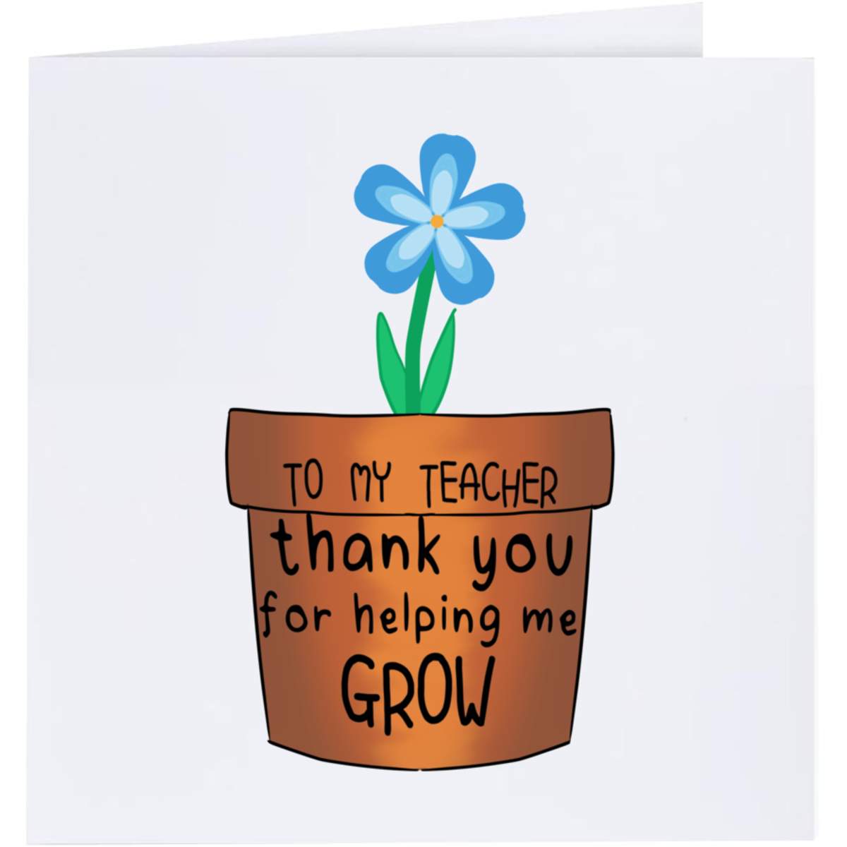 'Thank You To My Teacher' Greeting Cards (GC047478)