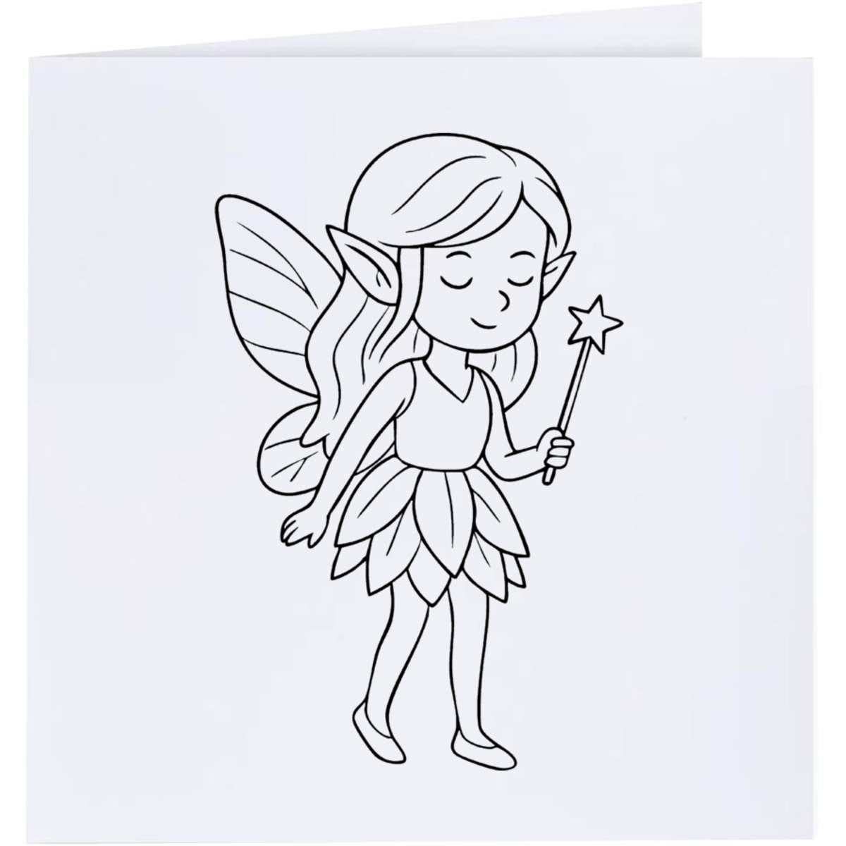 'Pixie' Blank Greeting Card (GC00077759)