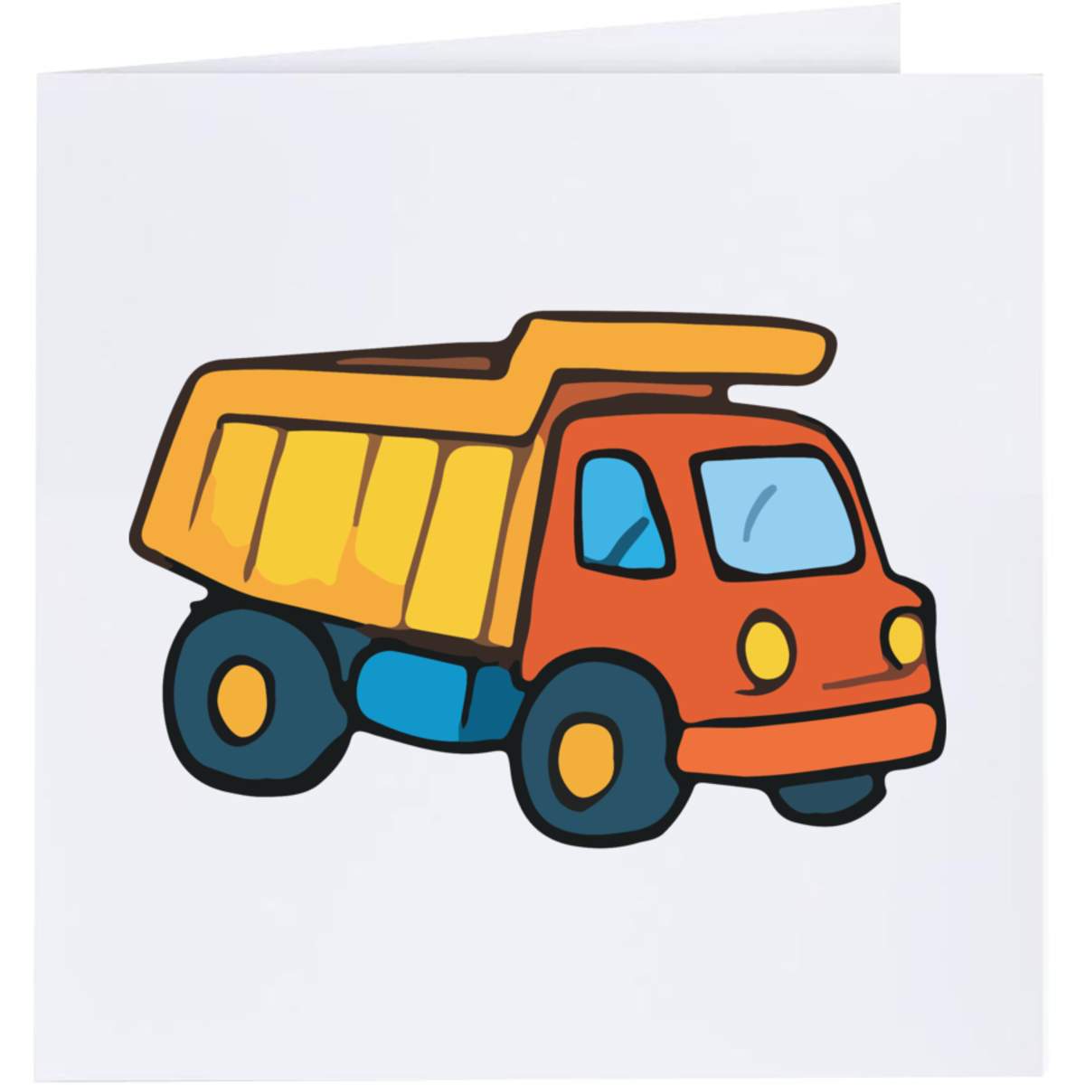 'Dump Truck Toy' Greeting Cards (GC054916)
