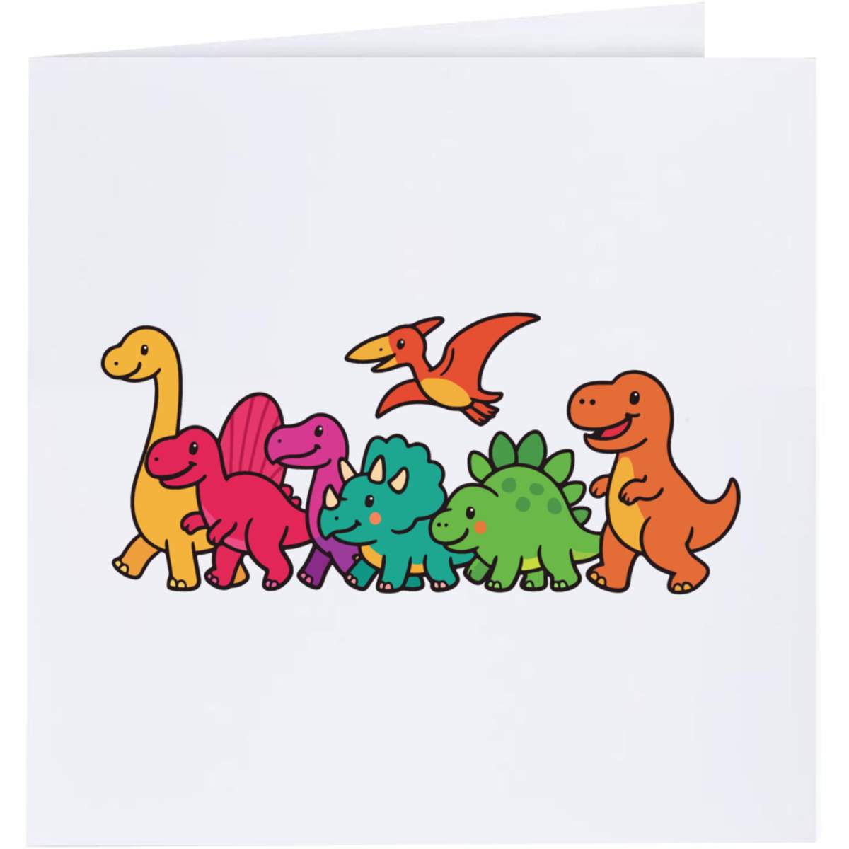'Dinosaur Parade' Greeting Cards (GC055176)