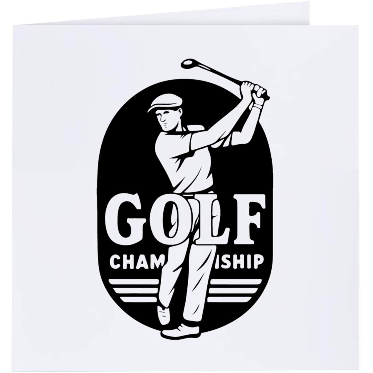 'Golf Championship' Greeting Cards (GC055273)